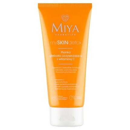 

My Skin Detox Глубокоочищающая пенка с витамином С 100 мл Miya