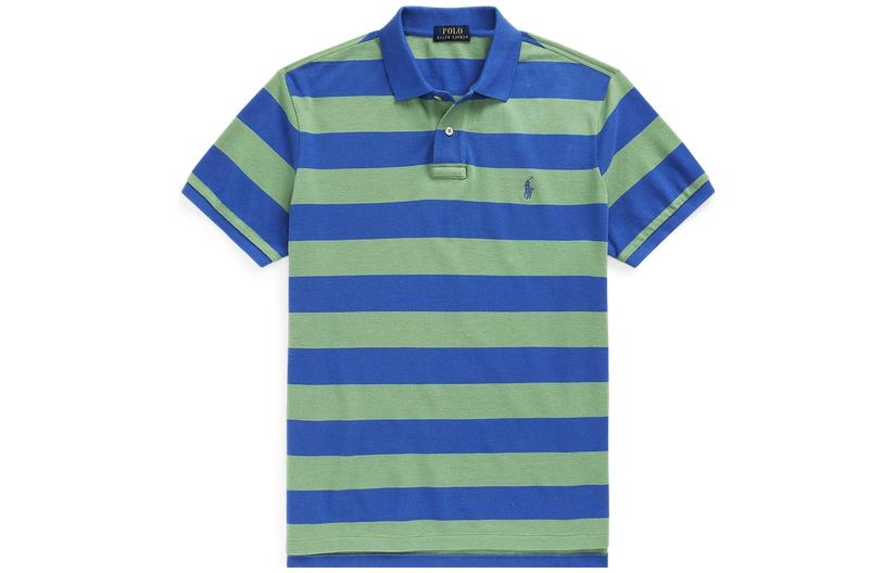 

SS22 Футболка поло мужская зеленая Polo Ralph Lauren