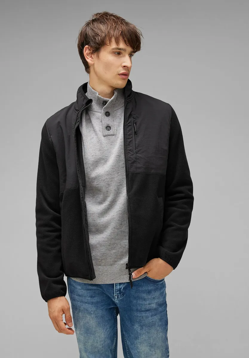 

МУЖСКАЯ толстовка STREET ONE, удобная посадка Street One Men, черный