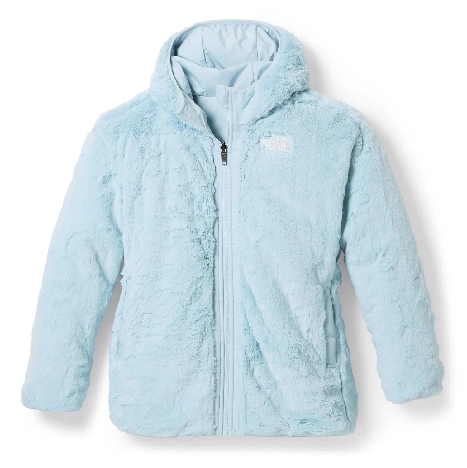 Двусторонняя утепленная короткая парка Shasta для девочек The North Face, Polar Haze — фото 4