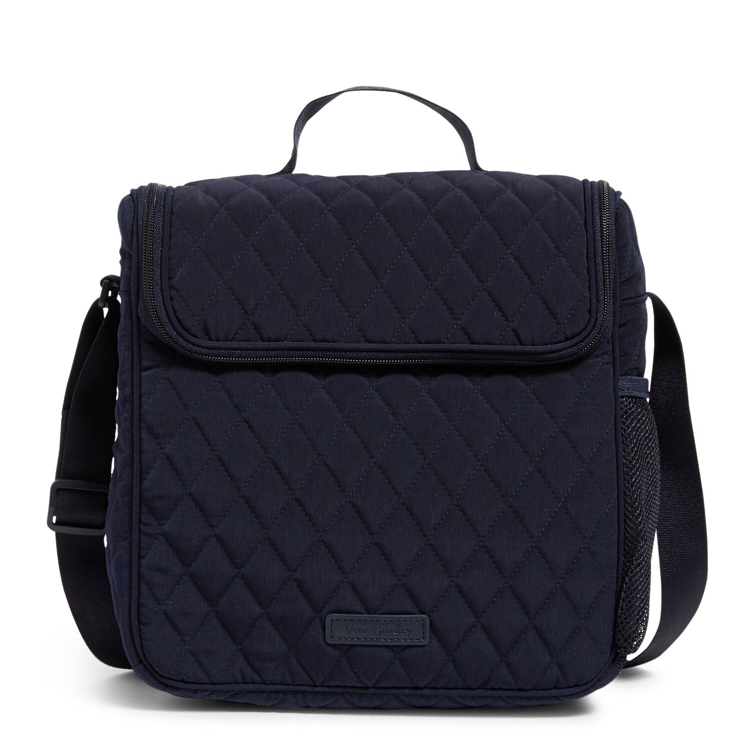 

Через плечо Outlet из микрофибры Lunch Vera Bradley, цвет Classic Navy, Синий, Через плечо Outlet из микрофибры Lunch Vera Bradley, цвет Classic Navy