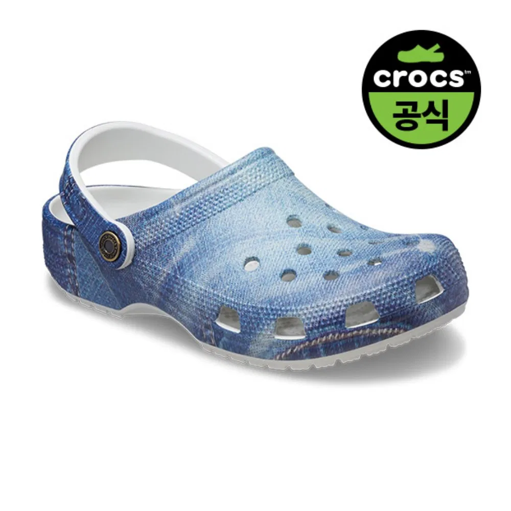 Мужские классические клоги Classic Denim Moon от Crocs — фото 2