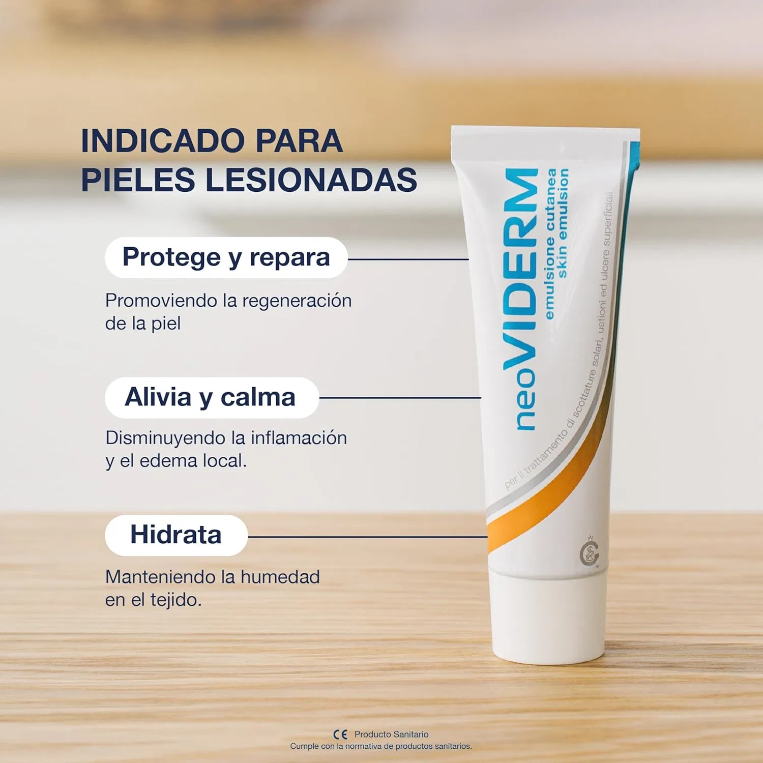 Увлажняющая эмульсия CUMLAUDE LAB Neoviderm, 100 мл Rilastil — фото 4