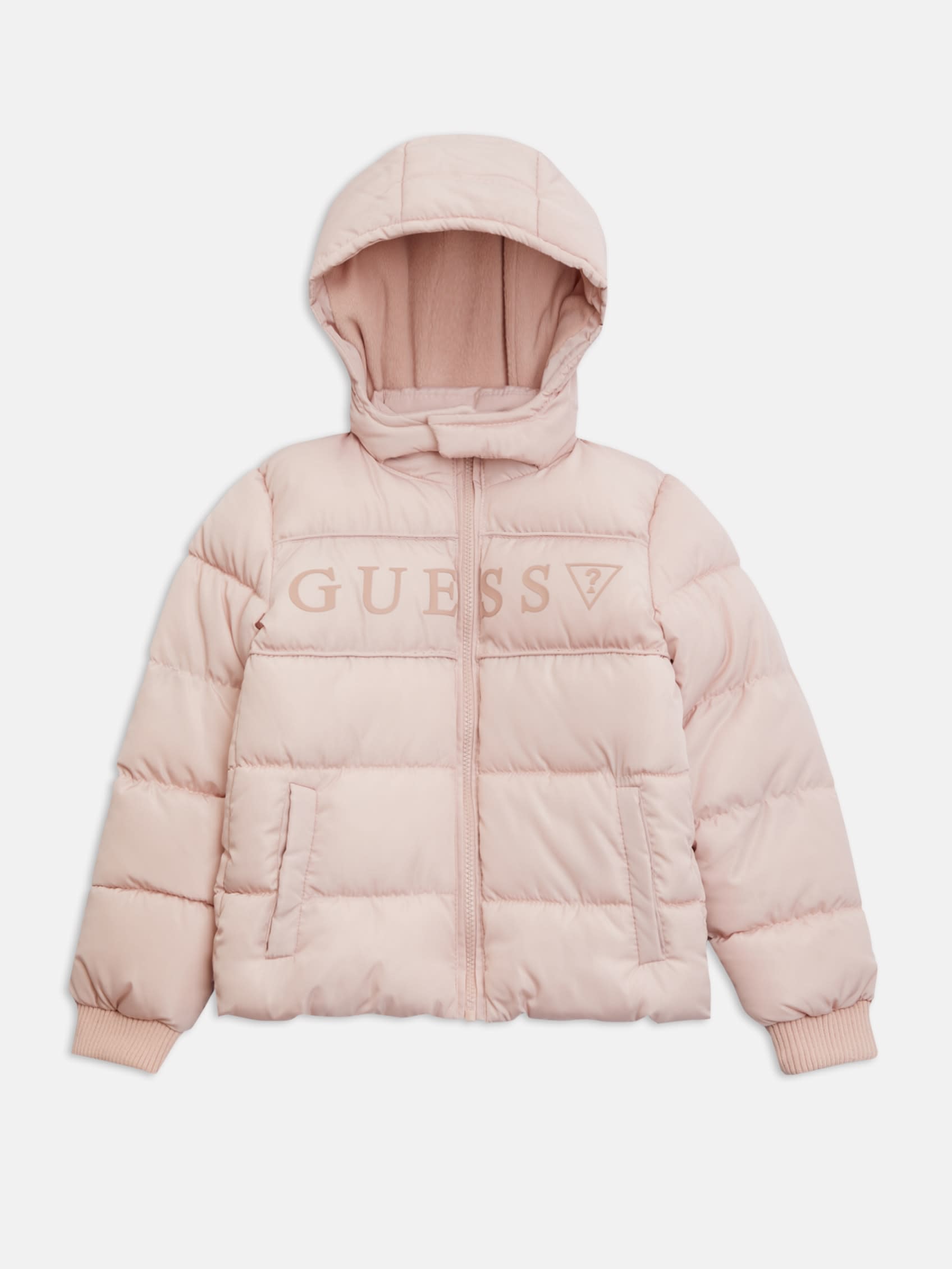 

Пуховик Пенелопа (7-14) Guess Factory, цвет vapor rose