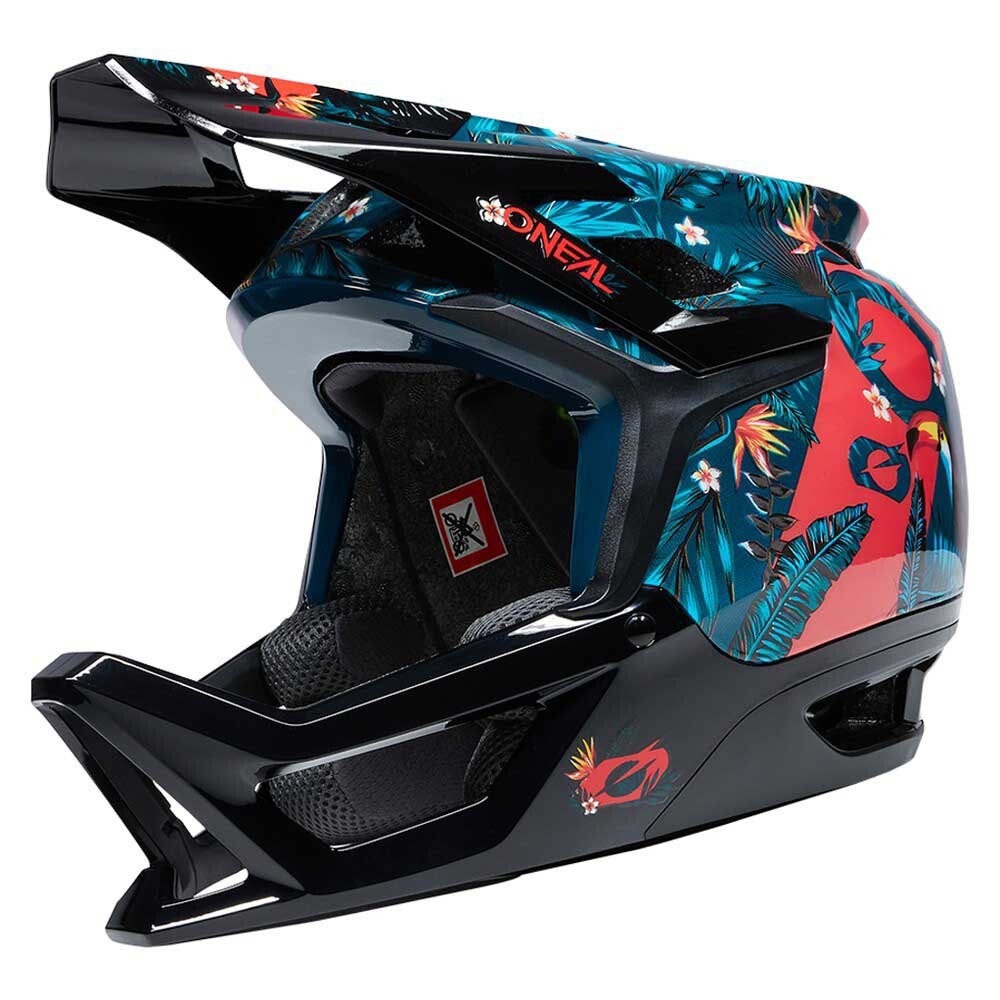 

Велосипедный шлем Oneal Transition Rio V.23 downhill, синий, Черный, Велосипедный шлем Oneal Transition Rio V.23 downhill, синий