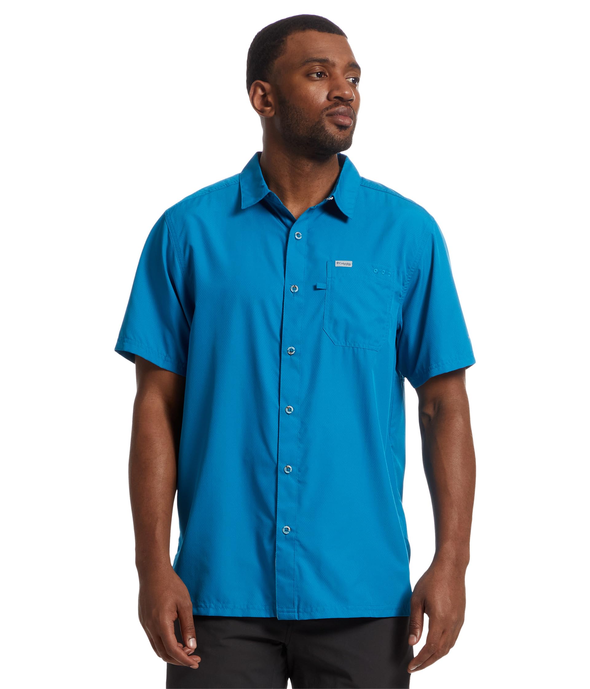 

Рубашка Columbia Slack Tide Camp Shirt, Blue Echo