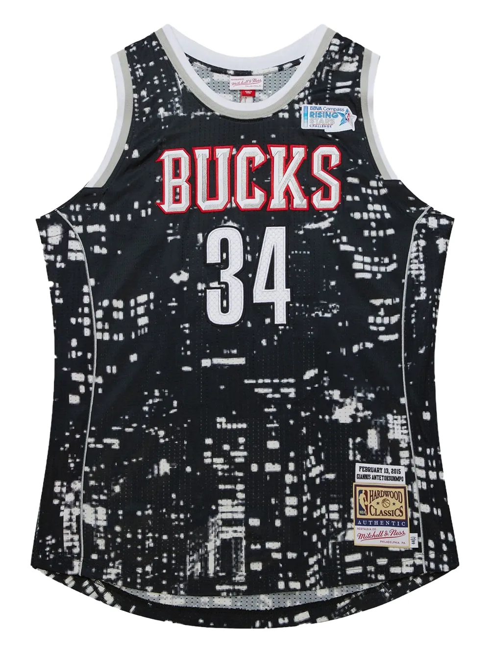 

Топ NBA World Rising Stars All-Star 2015 Giannis Antetokounmpo Mitchell & Ness, черный