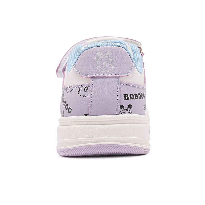 Детские скейтерские кроссовки Kids BOBDOG, фиолетовый/бежевый — фото 4