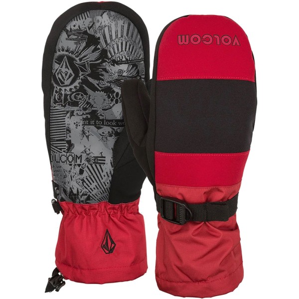 

Перчатки для сноуборда Stone Brighton Volcom, красный