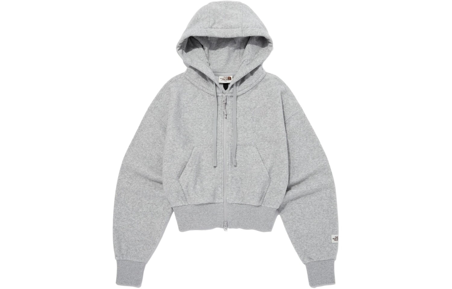 

Коллекция одежды Толстовка женская серая The North Face