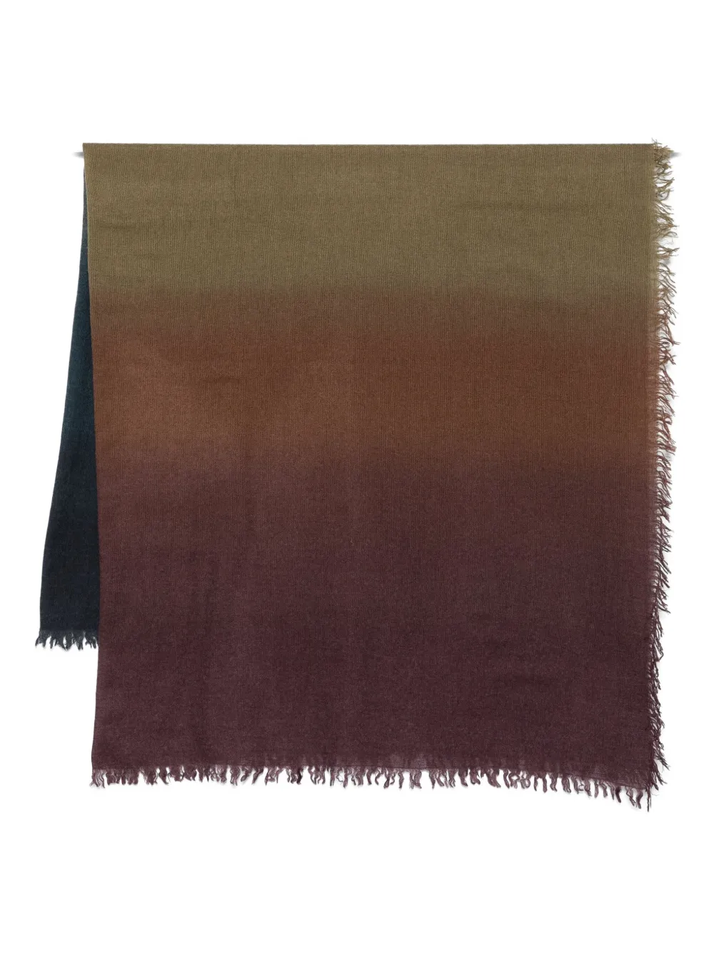 

Шарф Chal Cristina с бахромой и эффектом омбре FALIERO SARTI, коричневый