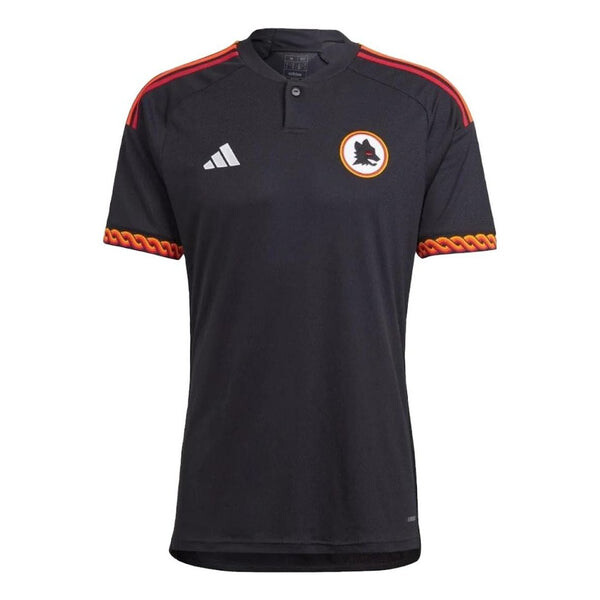 

Футболка как третьи Футболка Ромы 23 24 Adidas, черный