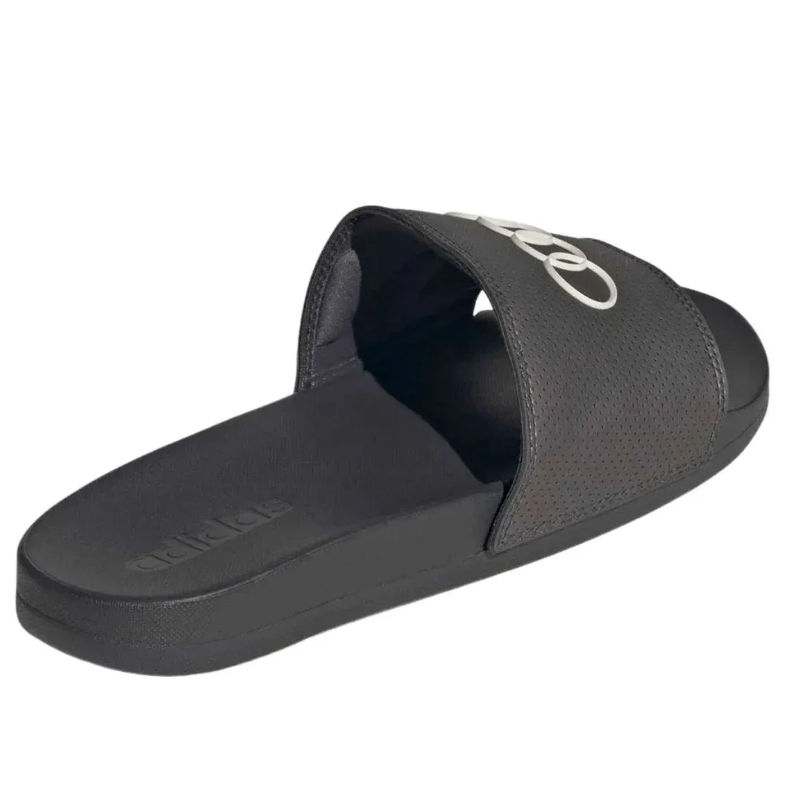 Шлепанцы Adidas Adilette Comfort Slides 'Audi Formula One', черный — фото 2