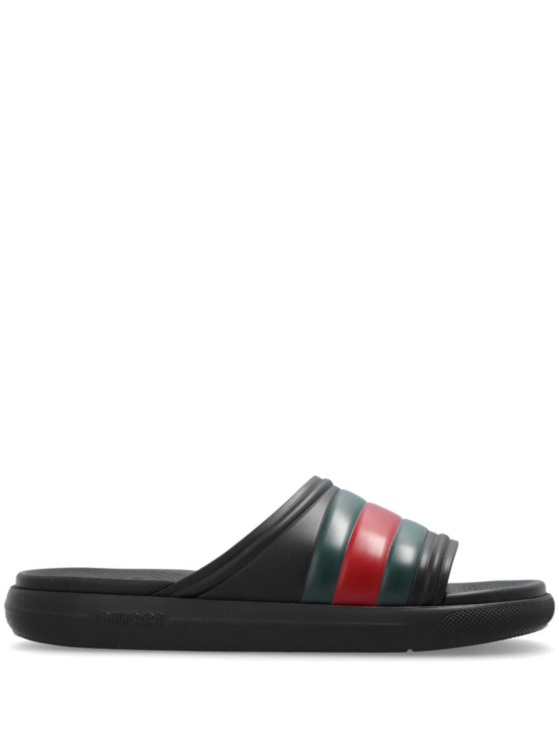 

Gucci слайды с веб-полосками, черный