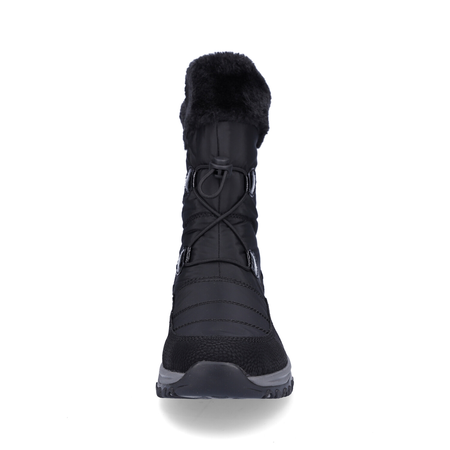 Ботинки женские Rieker Stiefel высокие с водоотталкивающей мембраной, черный