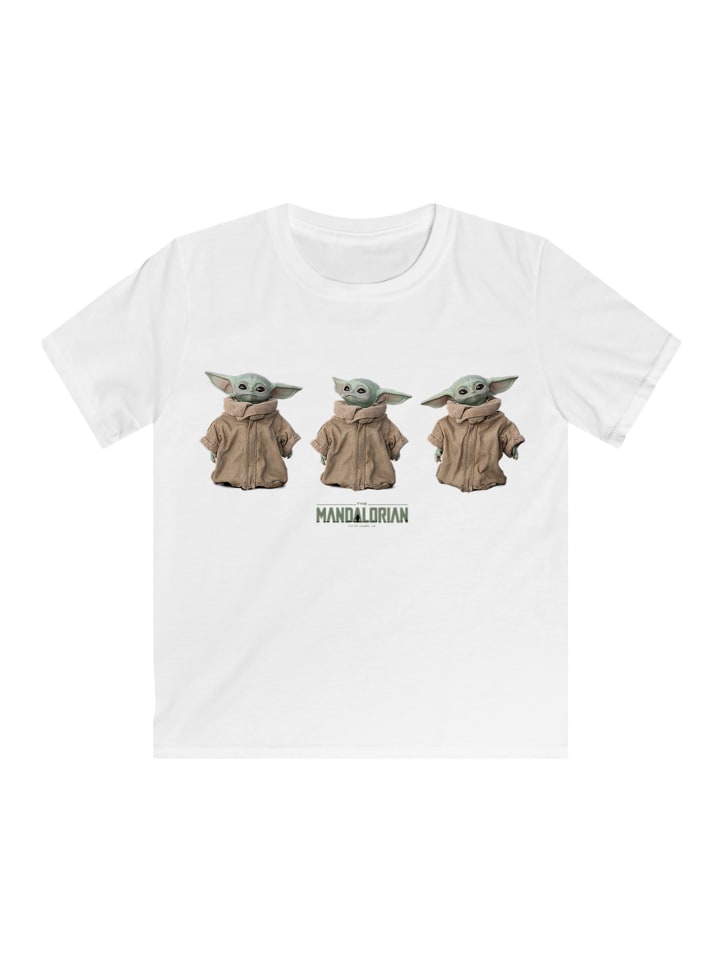 

Футболка F4NT4STIC Star Wars The Mandalorian Baby Yoda, белый