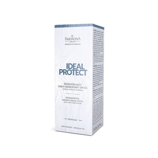Крем для лица Farmona — Регенерирующий защитный SPF50+ на день IDEAL PROTECT, 50 мл — фото 2