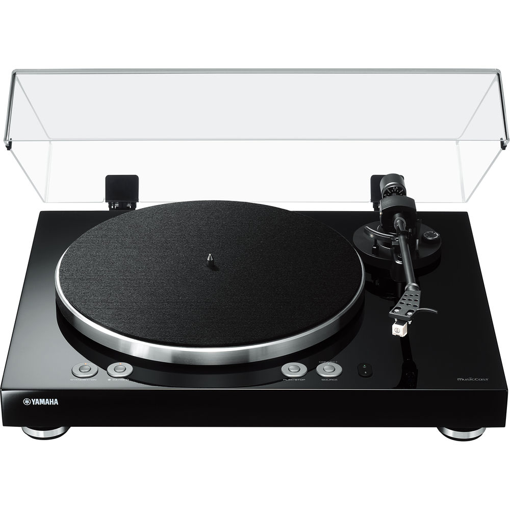 

Беспроводной двухскоростной стереопроигрыватель виниловых пластинок Yamaha MusicCast VINYL 500 (цвет черный рояльный лак)
