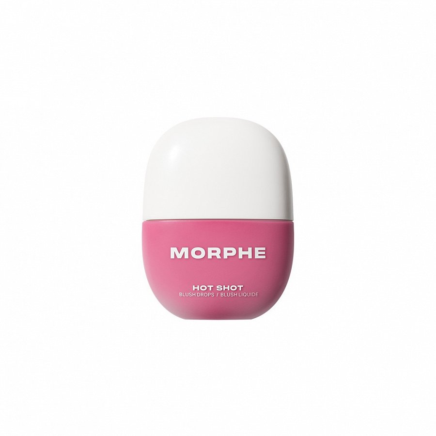

Жидкая текстура румян hot shot blush drops Morphe, цвет flex symbol, 15 мл