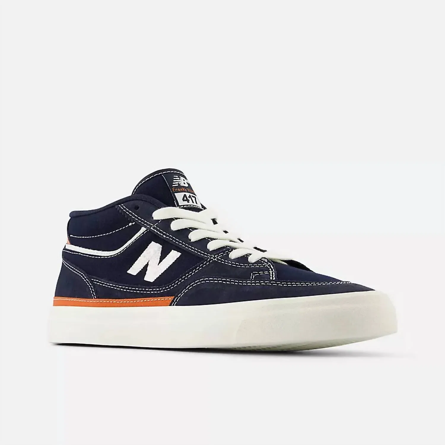 New Balance Мужские кроссовки Numeric Franky темно-синего цвета с белыми вставками