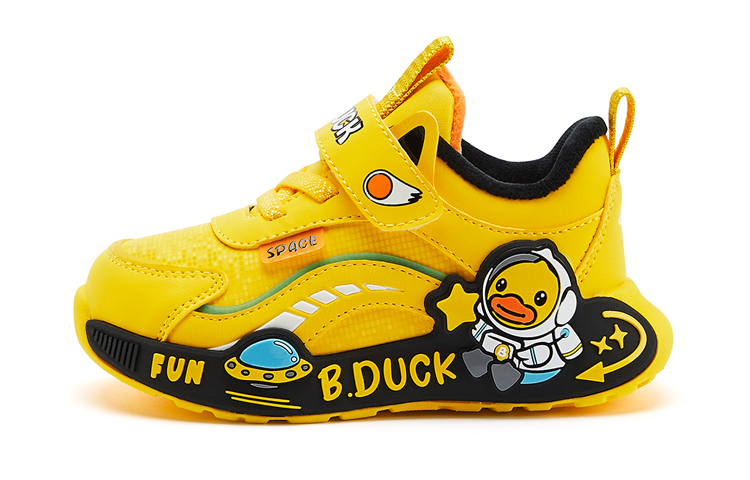 B.Duck Желтые детские повседневные ботинки Duck Kids — фото 3