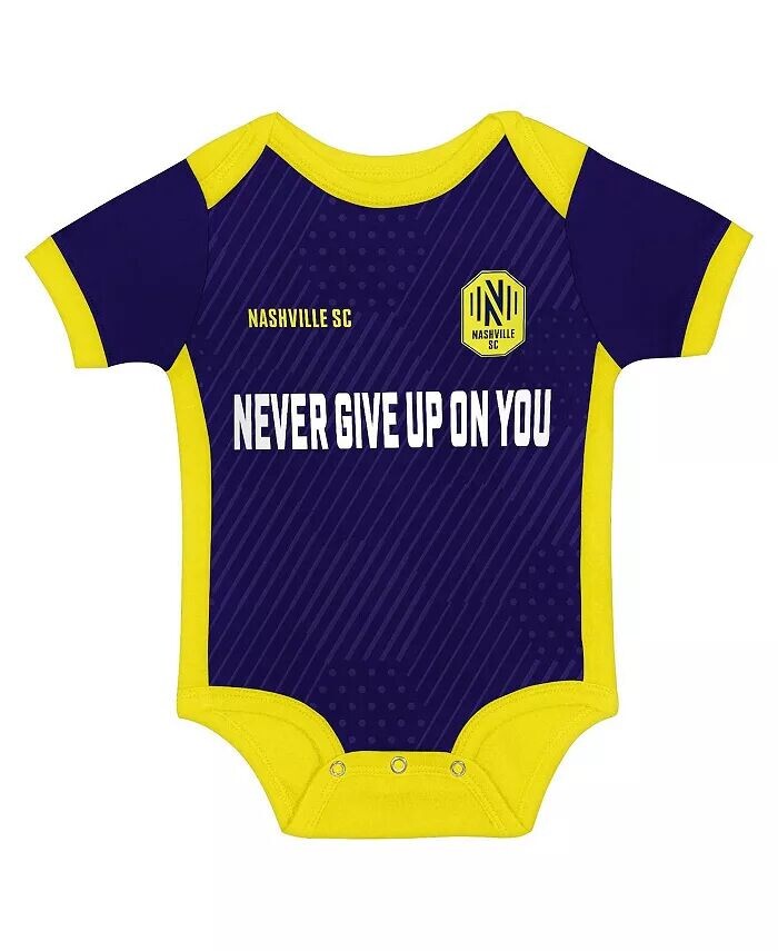 

Боди для мальчиков и девочек Nashville SC Field Player темно-синего/желтого цвета Outerstuff