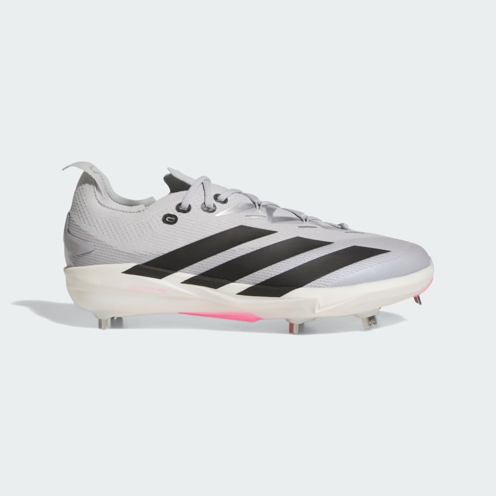 

Бутсы Adidas Adizero Electric+ 2.0 Cleats, цвет Team Light Grey/Core Black/Silver Metallic