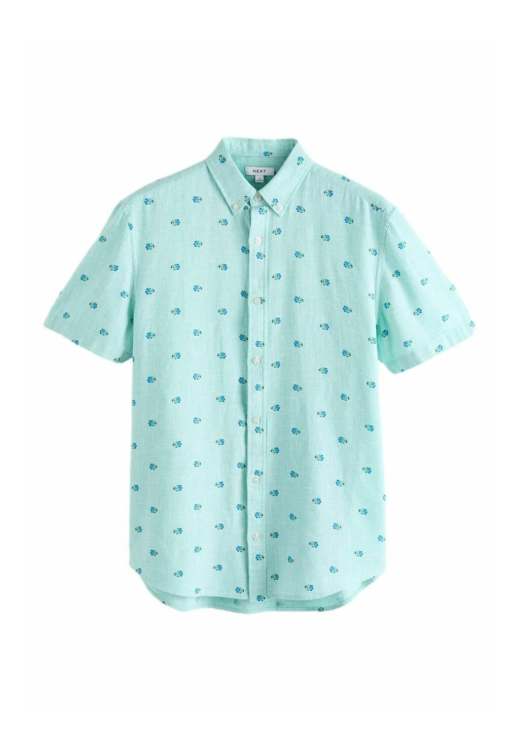 

Рубашка SHORT SLEEVE REGULAR FIT Next, зеленый