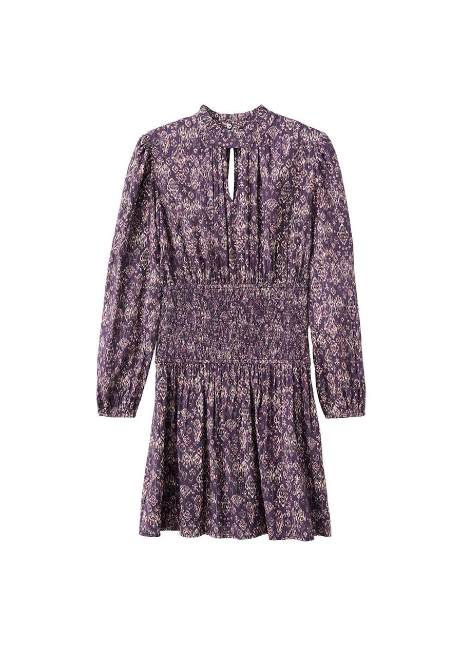 

Платье MANGO TEEN Mullbery, фиолетовый