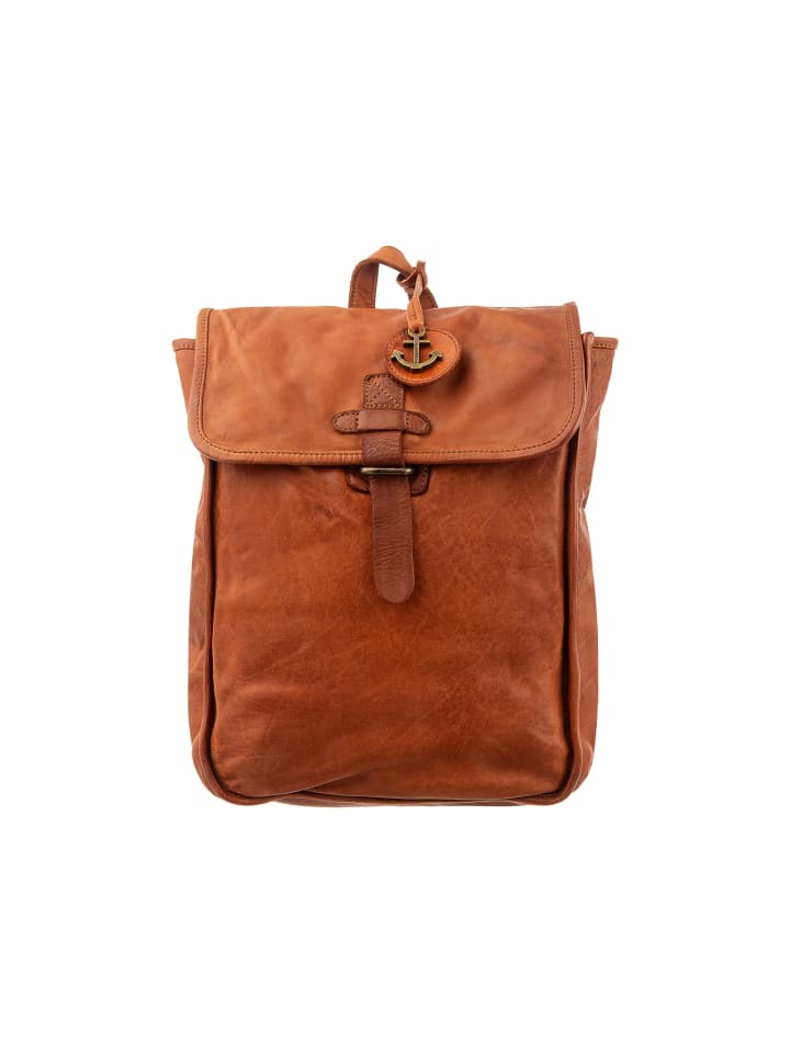 

Harbour 2nd Рюкзак UP.13399 из кожи Remy коньячного цвета