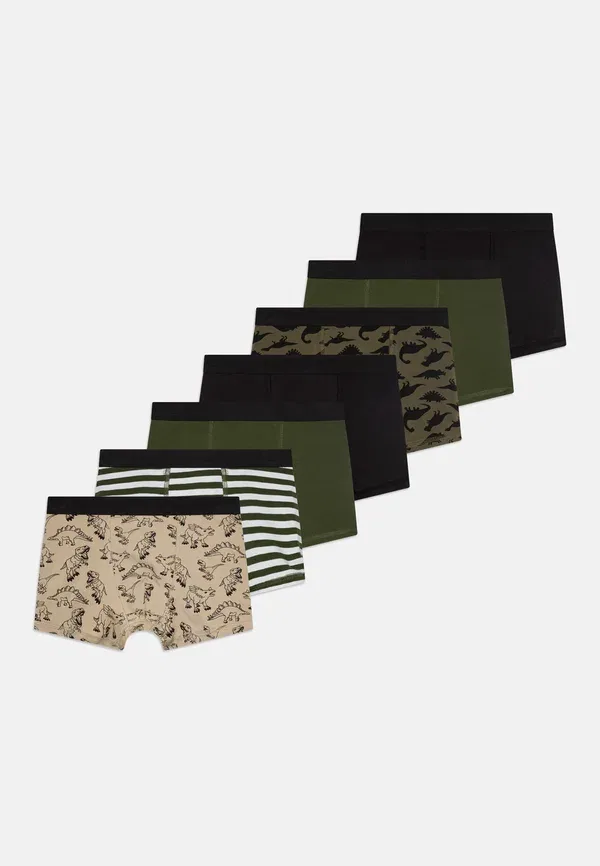 Трусы 7 pack trunks Friboo, оливковый/черный