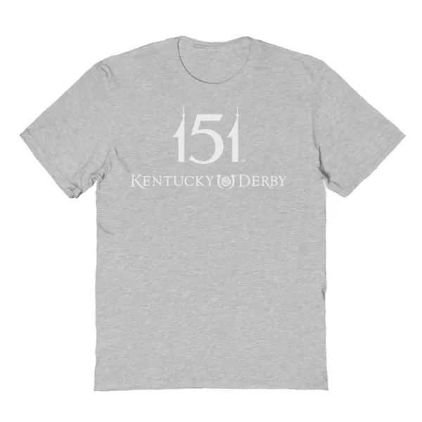 

Мужская футболка с принтом Kentucky Derby Licensed Character, цвет sport gray