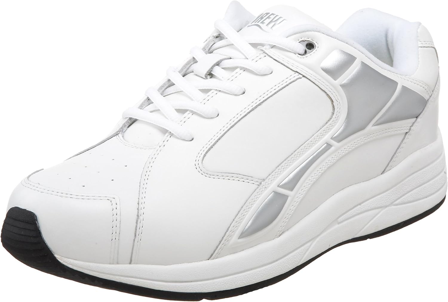 

Мужские удобные прогулочные кроссовки Drew Force на шнуровке с терапевтической дополнительной глубиной, белый