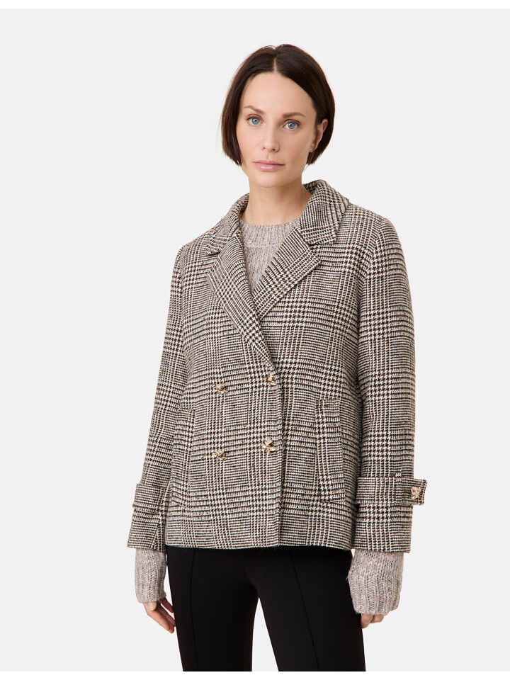 

Куртка TAIFUN Outdoorjacke, цвет Sandy Beige gemustert