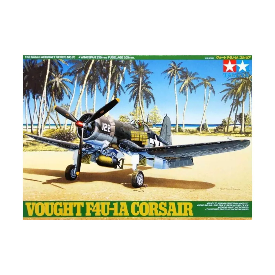 

Воут F4U-1A Корсар, Military Aircraft Models (1:48) (Tamiya)