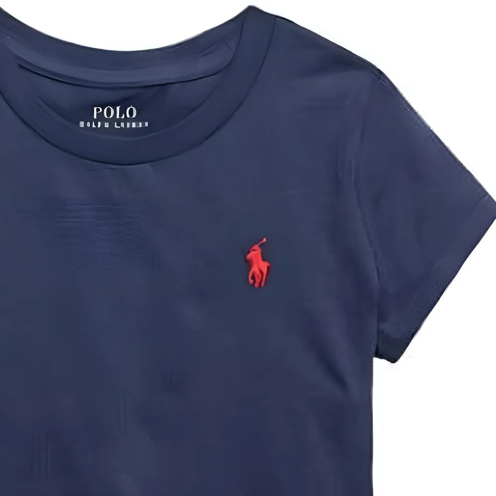 Polo Ralph Lauren Футболка marine blue детская — фото 4