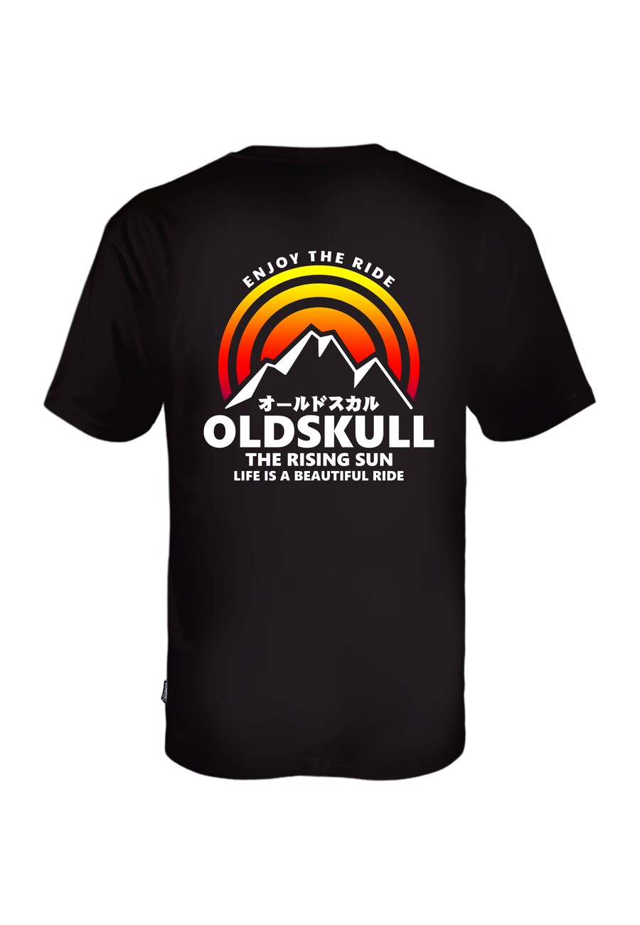 

Рубашка Oldskull Rising Sun, черный