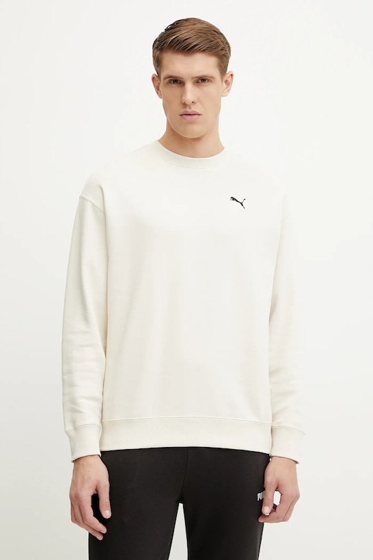 

Хлопковая толстовка Puma, бежевый
