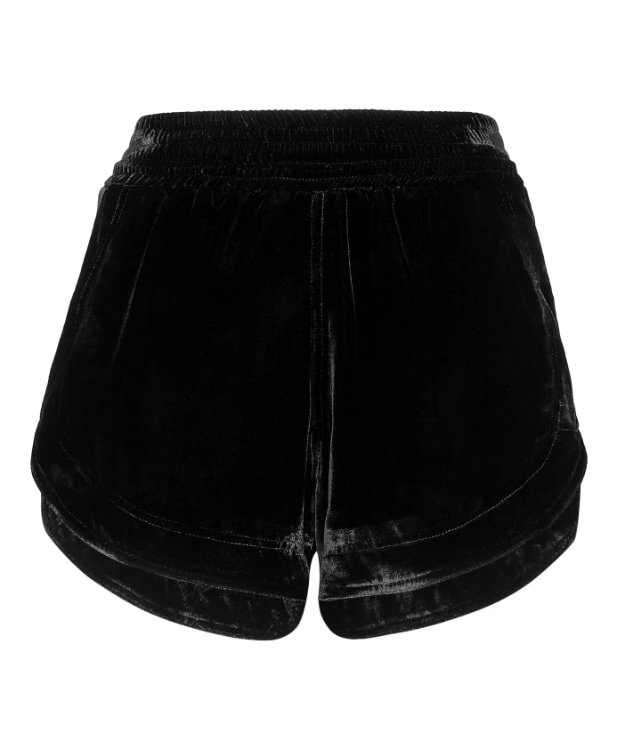

Бархатные шорты Philipp Plein, черный