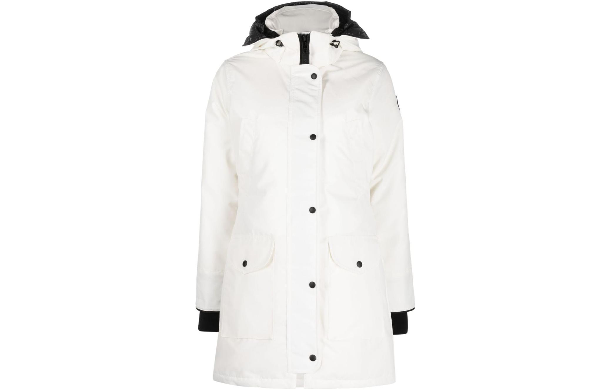 

Триллиум Парка с капюшоном Canada Goose, белый