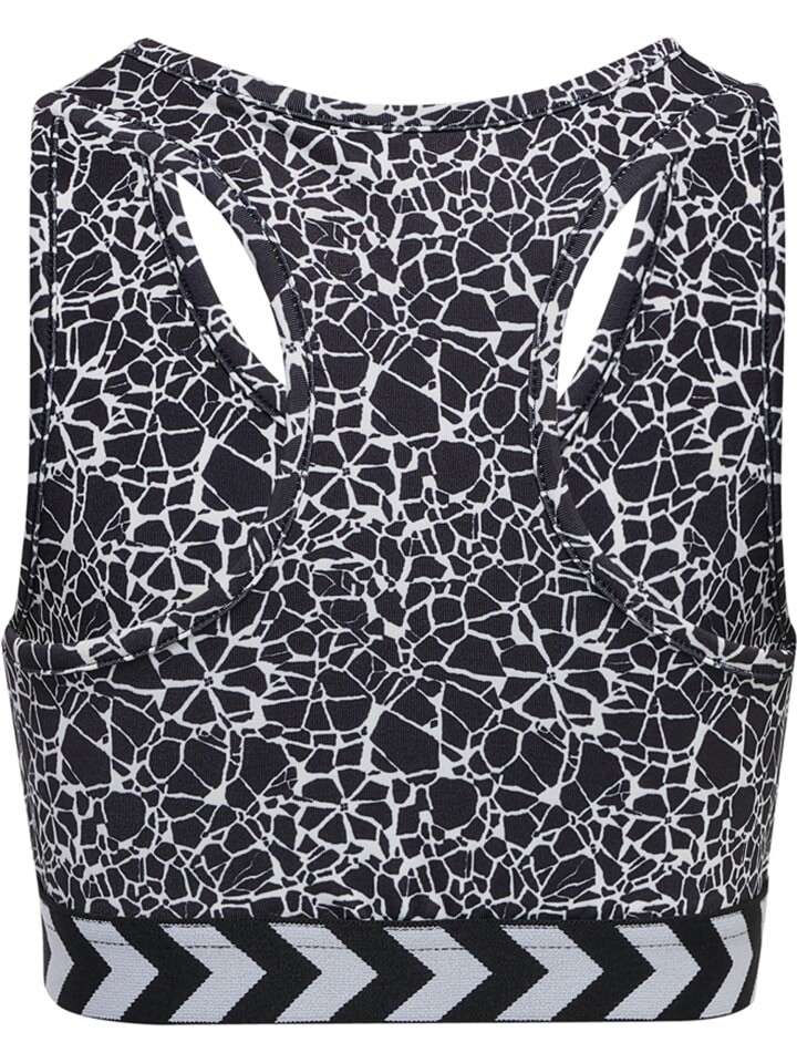 Топ Hummel Sports Top Ringerrücken Hmlmimmi Multisport Mädchen, цвет BLACK/WHITE — фото 2