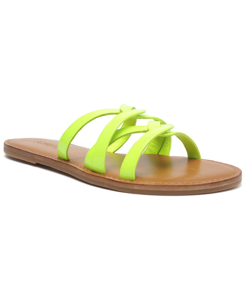 Сандалии женские SCHUTZ, цвет acid yellow