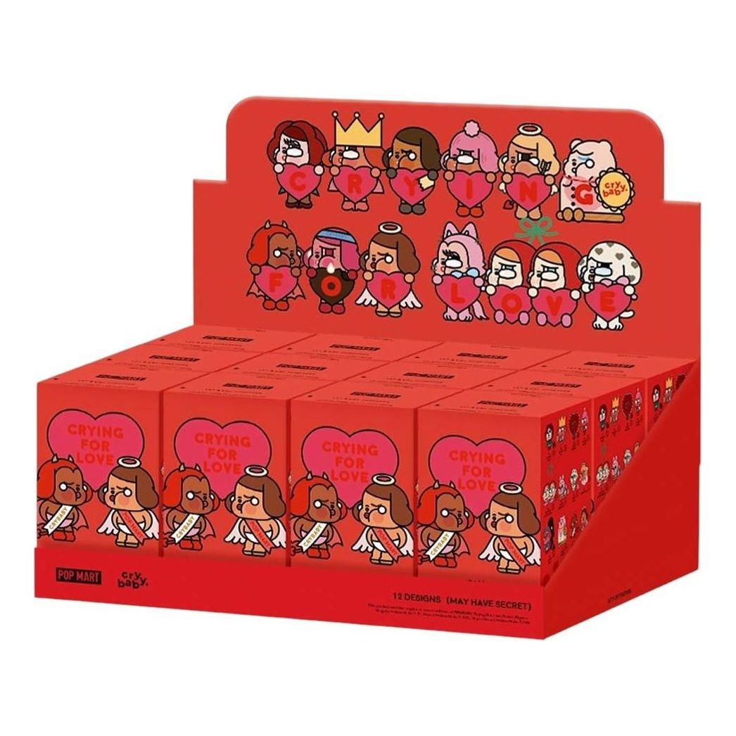 

Фигурка Pop Mart CryBaby Crying For Love Figures Sealed Case (12 Blind Boxes)