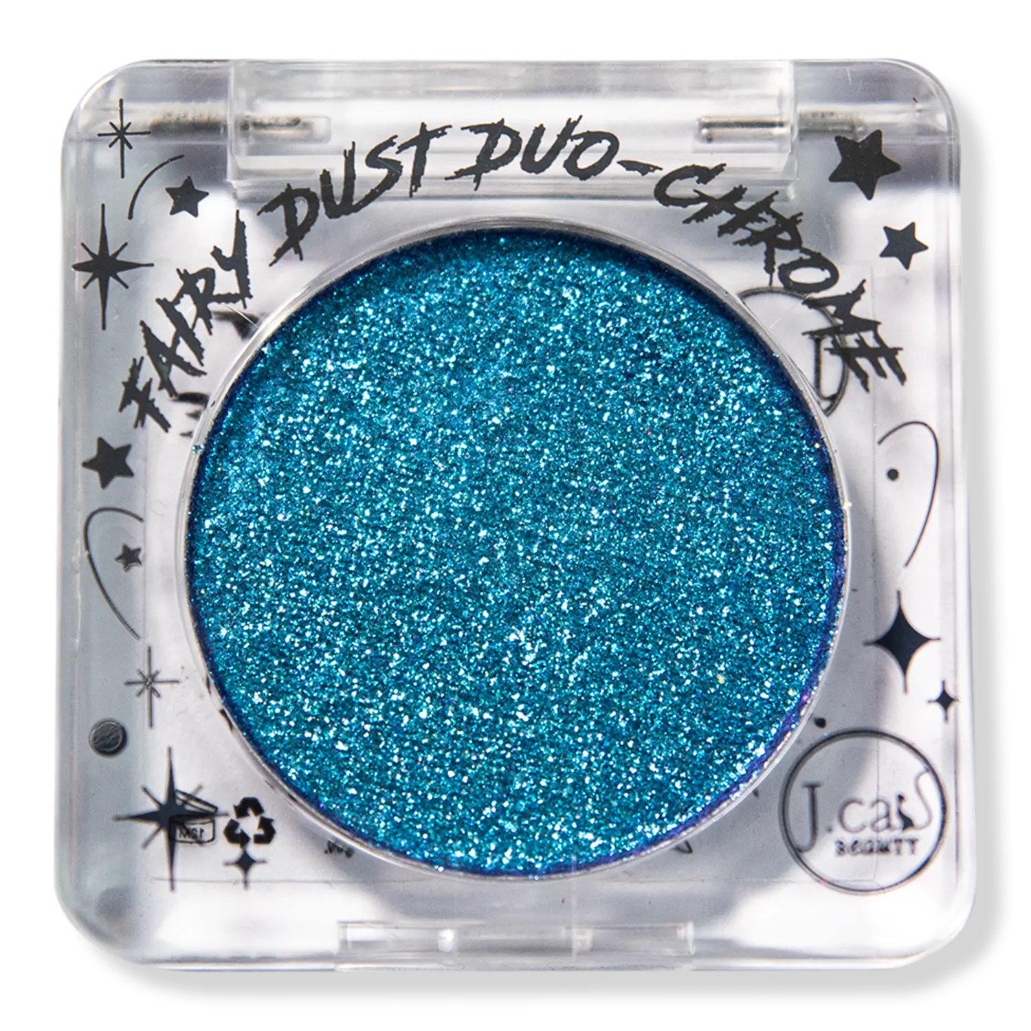 

Тени для век Fairydust Duo Chrome Eye Topper J.Cat Beauty, Azul Flash