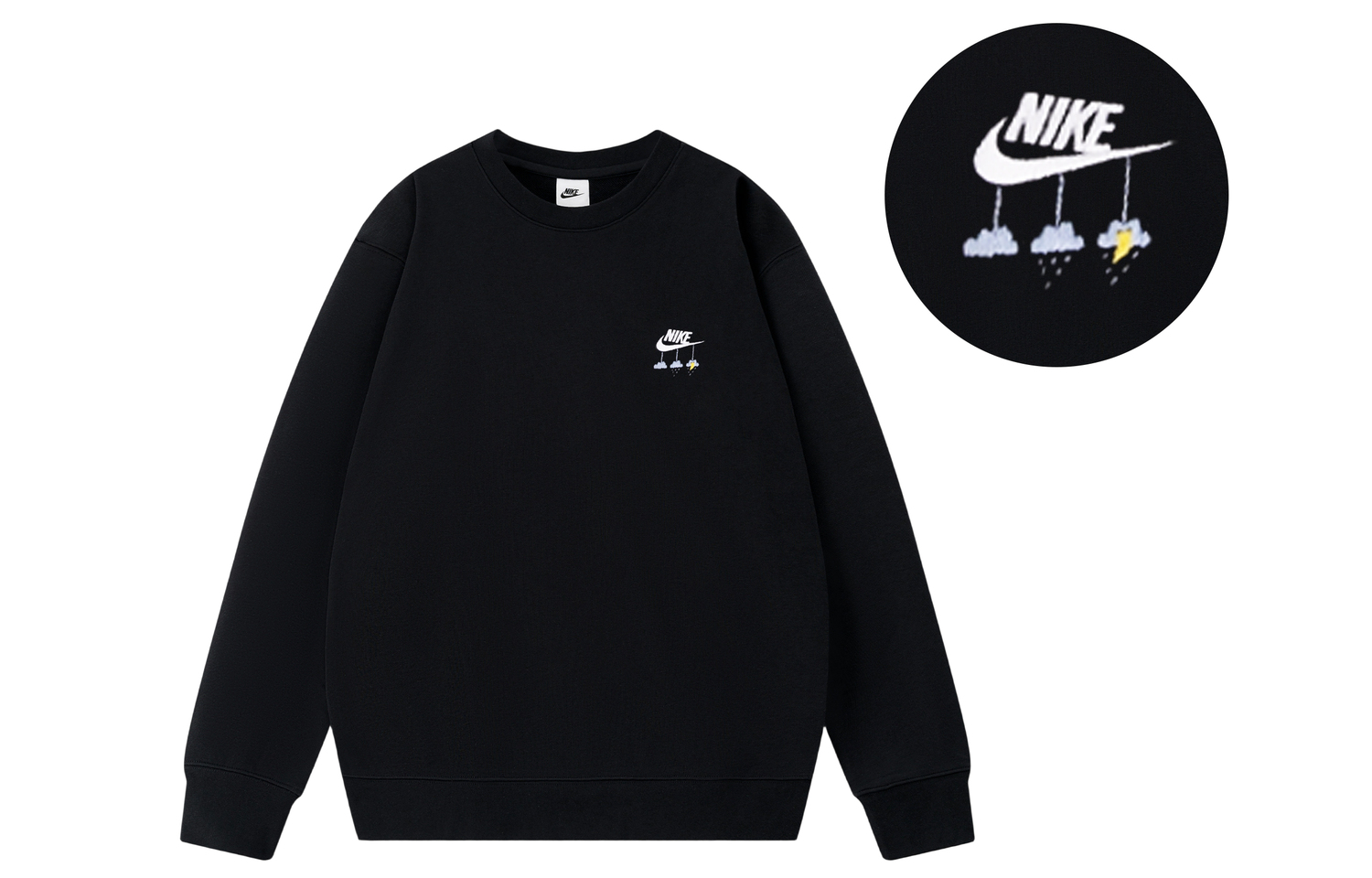 

Nike Свитшот унисекс черный