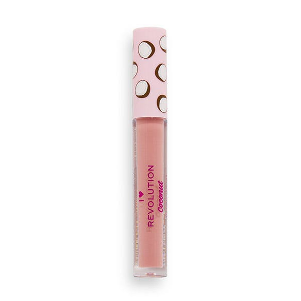 

Блеск для губ I HEART REVOLUTION Coconut Lip Gloss, Nude Coconut Meringue