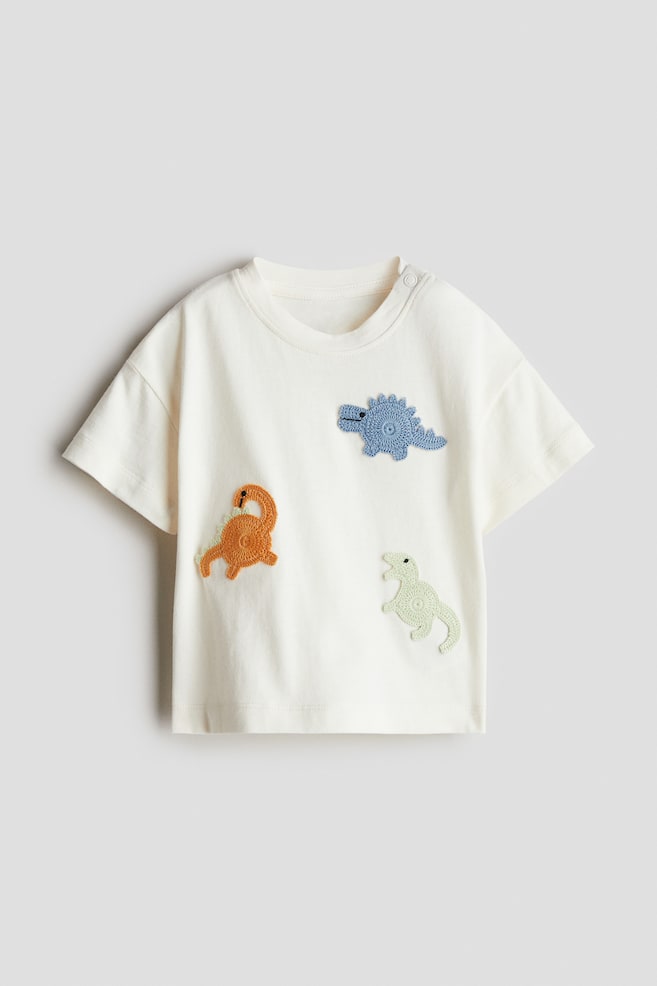 

Футболка с аппликацией H&M, мультиколор