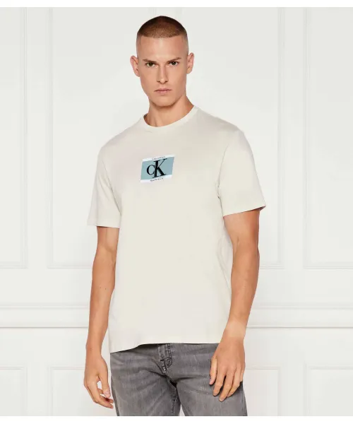 

Футболка Regular fit Calvin Klein, бежевый