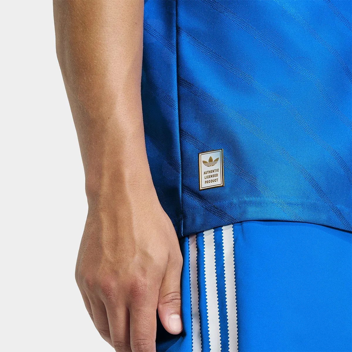 Мужская футболка третьей формы Real Madrid 2025-2026, оригинальная adidas, синий — фото 4