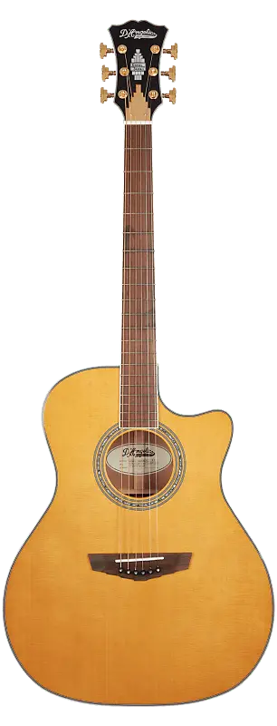 

Акустическая гитара D'Angelico Excel Gramercy XT with Hardshell Case 2021 Vintage Natural